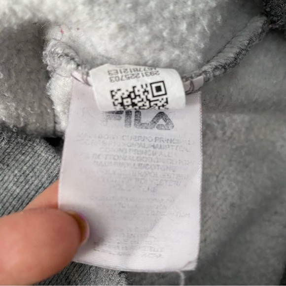 FILA | Women’s Gray Hoodie Sweatshirt Size M - Picture 4 of 7